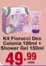 Rossi Supermercado Kit Fiorucci Deo Colonia 100ml + Shower Gel 150ml oferta