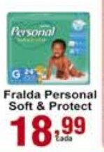 Rossi Supermercado Fralda Personal Soft & Protect oferta