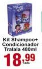 Rossi Supermercado Kit Shampoo + Condicionador Tralala 480ml oferta