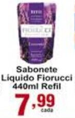 Rossi Supermercado Sabonete Liquido Fiorucci refil 440ml oferta