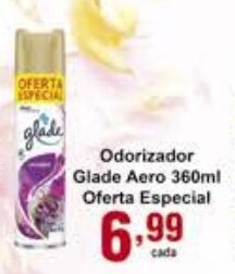 Rossi Supermercado Odorizador Glade Aero 360ml oferta