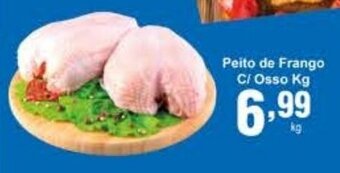 Rossi Supermercado Peito de Frango c/ Osso 1kg oferta