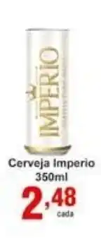 Rossi Supermercado Cerveja Imperio 350ml oferta