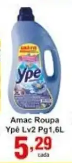 Rossi Supermercado Amac Roupa Ype Lv2 Pg 1.6L oferta
