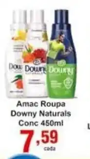 Rossi Supermercado Amc Roupa Downy Naturals Cons 450ml oferta