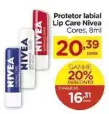 Carrefour Nivea - protetor labial lip care oferta