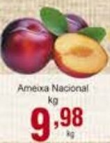 Rossi Supermercado Ameixa Nacional 1kg oferta
