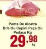 Rossi Supermercado Ponta de Alcatra Bife ou Cupim Peca ou Pedaco 1kg oferta