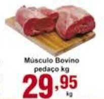 Rossi Supermercado Musculo bovino pedaco 1kg oferta