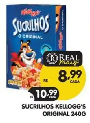 Supermercados Real Sucrilhos kellogg's original oferta
