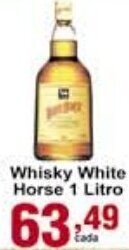 Rossi Supermercado Whisky White Horse 1L oferta