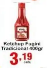 Rossi Supermercado Ketchup Fugini Tradicional 400g oferta