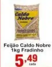 Rossi Supermercado Feijao Caldo Norte 1kg Fradinho oferta