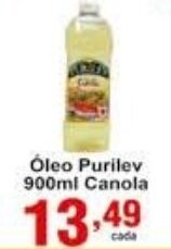 Rossi Supermercado Oleo Purilev 900ml Canola oferta
