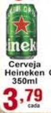 Cerveja Heineken 350ml