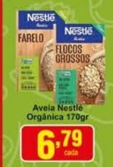 Rossi Supermercado Aveia Netsle Organica 170g oferta