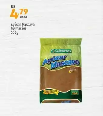 Supper Rissul Açúcar Mascao Guimarães 500g oferta
