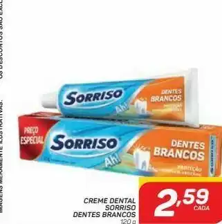 GBarbosa Creme dental sorriso 120 gr oferta