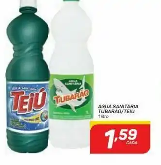 GBarbosa Água sanitária teiú 1 litro oferta