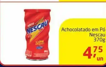 Tenda Atacado Achocolatado Nescau em po 370g oferta