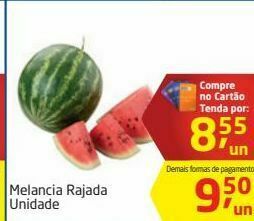 Tenda Atacado Melancia rajada oferta