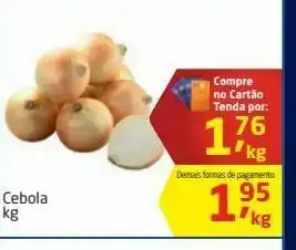 Tenda Atacado Cebola x kilo oferta