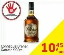Tenda Atacado Conhaque dreher 900 ml oferta