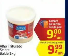 Tenda Atacado Alho select 1 kg oferta