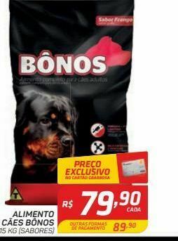 GBarbosa Ração para cães bônos oferta