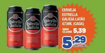 Costazul Supermercados Cerveja estrela galicia latão 473 ml oferta