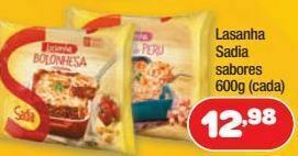 Costazul Supermercados Lasanha sadia 600 gr oferta