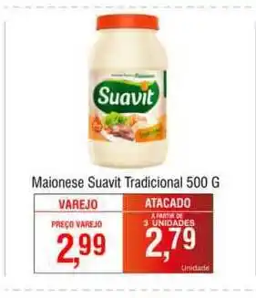 Supermercado Bem Barato Maionese Suavit Tradicional 500g oferta