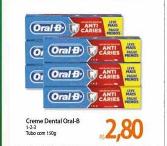 Atacadão Creme Dental Oral-b 150g oferta