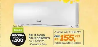 Split 9.000 Btus Cbp09cb Consul