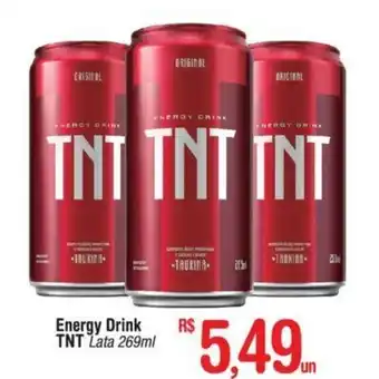 Fort Atacadista Energy Drink TNT 269ml oferta