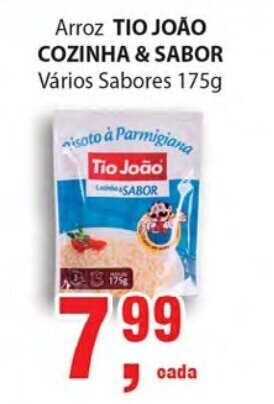Supermercados Mundial Arroz Tio Joao Cozinha & Sabor 175g oferta