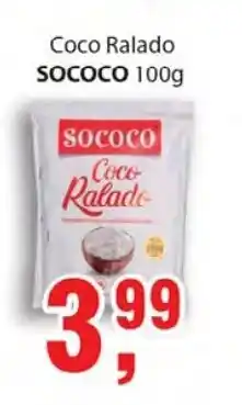 Supermercados Mundial Coco Ralado Sococo 100g oferta