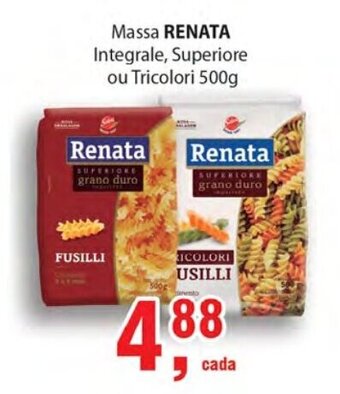 Supermercados Mundial Massa Renata 500g oferta