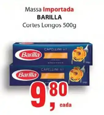 Supermercados Mundial Massa Importada Barilla 500g oferta