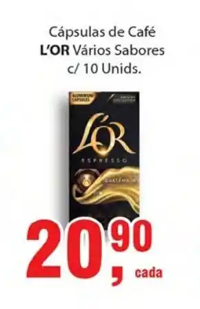 Supermercados Mundial Capsulas de Cafe L'or c/10 undis oferta