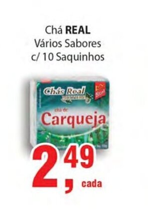 Cha Real c/ 10 saquinhos