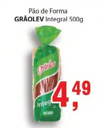 Pao de Forma Graolev 500g
