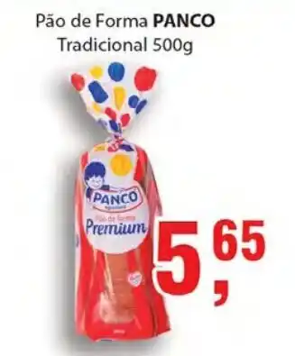 Supermercados Mundial Pao de forma Panco tradicional 500g oferta