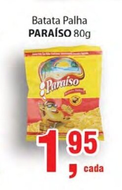 Batata Palha Paraiso 80g