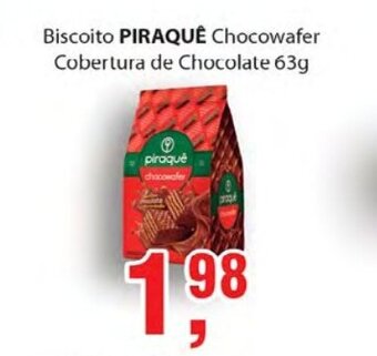 Supermercados Mundial Biscoito Piraque 63g oferta