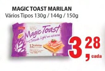 Supermercados Mundial Magic Toast Marilan 130g/144g/150g oferta