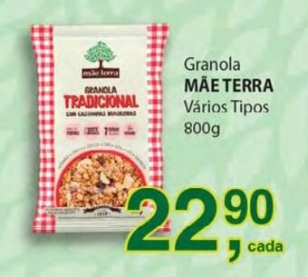 Supermercados Mundial Granola Mae Terra 800g oferta