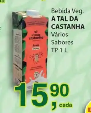 Supermercados Mundial Bebida Veg. A Tal Da Castanha 1L oferta