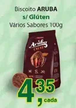Biscoito Aruba s/ Gluten 100g