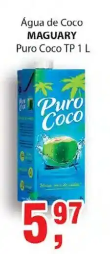 Supermercados Mundial Agua de Coco Maguary Puro Coco 1L oferta